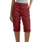 Pantaloni Capri Cargo Casual pentru Femei cu Buzunare
