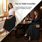 Women's High-Waist Smocked A-Line Maxi Skirt