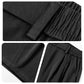 Pantaloni casual pentru bărbați, fără călcare, din mătase de gheață, croială lejeră