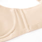Sutien elegant pentru femei, transparent, cu acoperire completă, mărimi mari