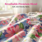 Pantaloni casual pentru femei, cu imprimeu floral și șnur