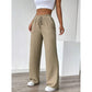 Women's Casual High Waist Wide-Leg Pants
