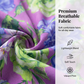 Rochie pentru femei cu imprimeu floral, decolteu în V, volan la tiv, croială A