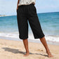 Pantaloni Capri Casual de Vară, Respirabili pentru Femei