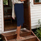 Pantaloni Capri Casual de Vară, Respirabili pentru Femei