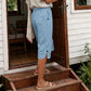 Pantaloni Capri Casual de Vară, Respirabili pentru Femei