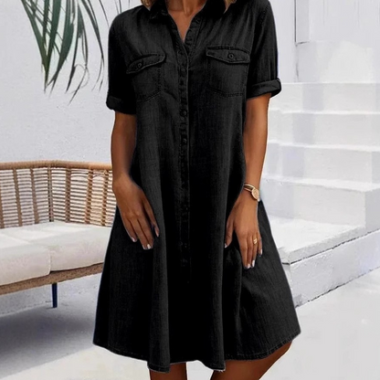 Rochie de blugi casual pentru femei