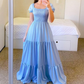 Rochie Maxi Elegantă pentru Femei, cu Volane