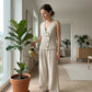 Set elegant pentru femei: Vestă și pantaloni, set de 2 piese