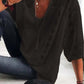 👚🌸 Bluză pentru femei cu guler în U și croșetat – Șnur cu ciucuri și mâneci scurte – Chic casual de vară 🌿
