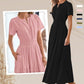 Rochie Maxi pentru femei, stil Boho Chic, cu talie elastică