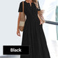Rochie Maxi pentru femei, stil Boho Chic, cu talie elastică