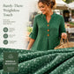 Women's Summer Polka Dot Dress with Ruffle Sleeves