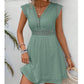 Elegant Lace V-Neck Summer Dress