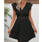 Elegant Lace V-Neck Summer Dress