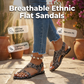Women's Ethnic Flat Slide Sandals