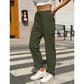 Women's Relaxed Fit Tapered Cotton Trousers