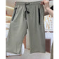 Pantaloni Capri pentru femei, casual, cu uscare rapidă și elastici