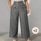 ✨ Pantaloni de costum cu talie înaltă pentru femei