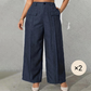 ✨ Pantaloni de costum cu talie înaltă pentru femei