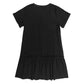 Rochie casual din bumbac și in