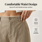 Pantaloni Casual cu Talie Largă pentru Femei