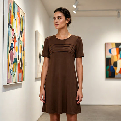 Rochie casual în linie A pentru femei
