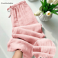 Pantaloni de casă din bumbac cu talie elastică pentru femei