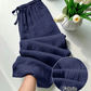 Pantaloni de casă din bumbac cu talie elastică pentru femei