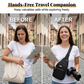 Geantă crossbody elegantă pentru femei, cu multiple buzunare