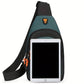 Geantă Crossbody Sling Bag cu Multiple Buzunare, Impermeabilă