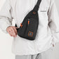 Geantă Crossbody Sling Bag cu Multiple Buzunare, Impermeabilă