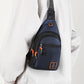 Geantă Crossbody Sling Bag cu Multiple Buzunare, Impermeabilă