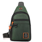 Geantă Crossbody Sling Bag cu Multiple Buzunare, Impermeabilă