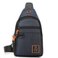 Geantă Crossbody Sling Bag cu Multiple Buzunare, Impermeabilă