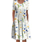 Rochie casual cu imprimeu floral pentru femei