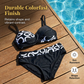 Costum de baie două piese cu efect de push-up pentru femei