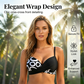 Costum de baie două piese cu efect de push-up pentru femei