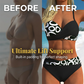 Costum de baie două piese cu efect de push-up pentru femei