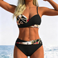 Costum de baie două piese cu efect de push-up pentru femei