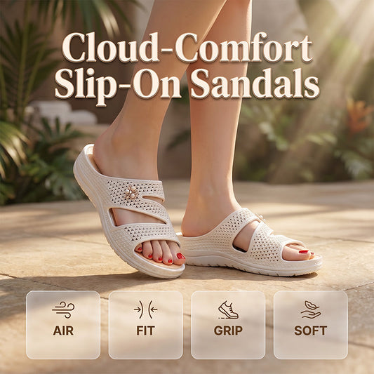 Sandale pentru femei cu talpă moale, tip slip-on