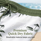 Costum de baie tip tankini pentru femei, set 3 piese cu pantaloni scurți