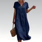 Women's Summer Casual V-Neck Dress