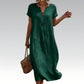 Women's Summer Casual V-Neck Dress