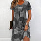 Rochie casual pentru femei cu model patchwork