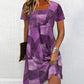 Rochie casual pentru femei cu model patchwork