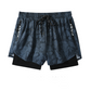 Men's Double-Layer Quick-Dry Swim Trunks
