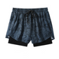 Men's Double-Layer Quick-Dry Swim Trunks