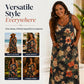Women's Plus Size V-Neck Sleeveless Maxi Dress