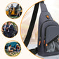 Multi-Layer Casual Chest Bag